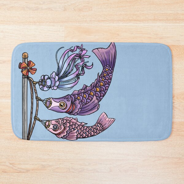 Item preview, Koi Windsock (Purple & Pink) designed and sold by MollyBukovac.