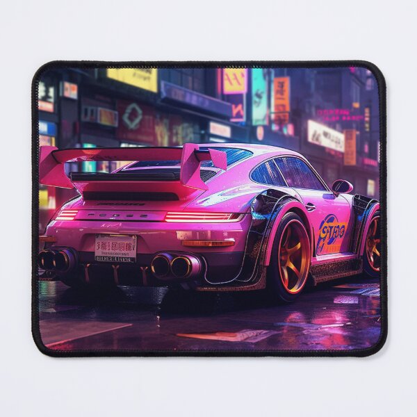 Item preview, Cyberpunk Porsche 911 designed and sold by santhiWalken.
