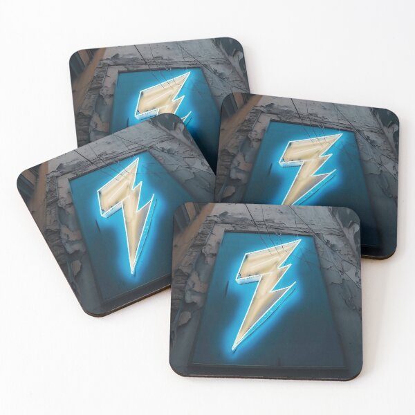 Item preview, Neon light on urban wall: thunderbolt  designed and sold by Reinvention.