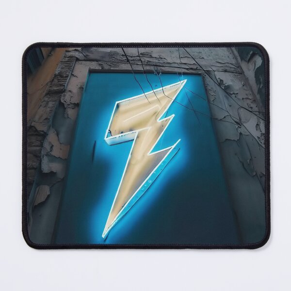 Item preview, Neon light on urban wall: thunderbolt  designed and sold by Reinvention.