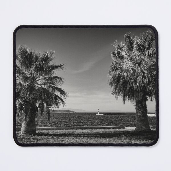 Item preview, Palms by the Sea bw designed and sold by Jouko Lehto Photography.