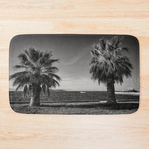 Item preview, Palms by the Sea bw designed and sold by Jouko Lehto Photography.