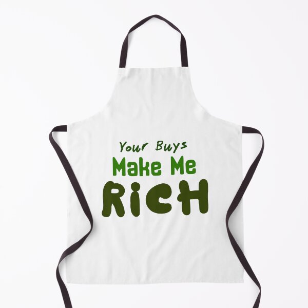 Item preview, Your buys make me rich sticker by DozyJov designed and sold by DozyJov.