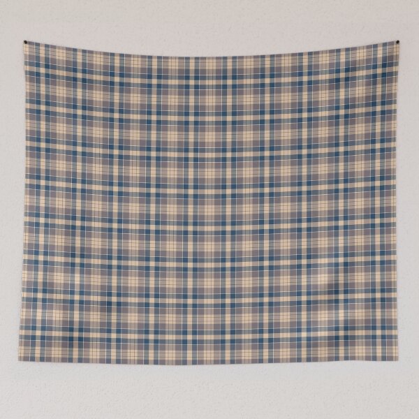 Item preview, Tartan, clan tartan beige, blue. Scottish Plaid pattern. Checkered pattern. designed and sold by iclipart.