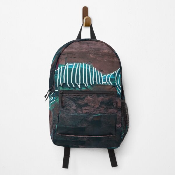 Item preview, Neon light on urban wall: fishbone designed and sold by Reinvention.