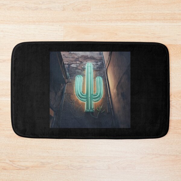 Item preview, Neon light on urban wall: green cactus designed and sold by Reinvention.