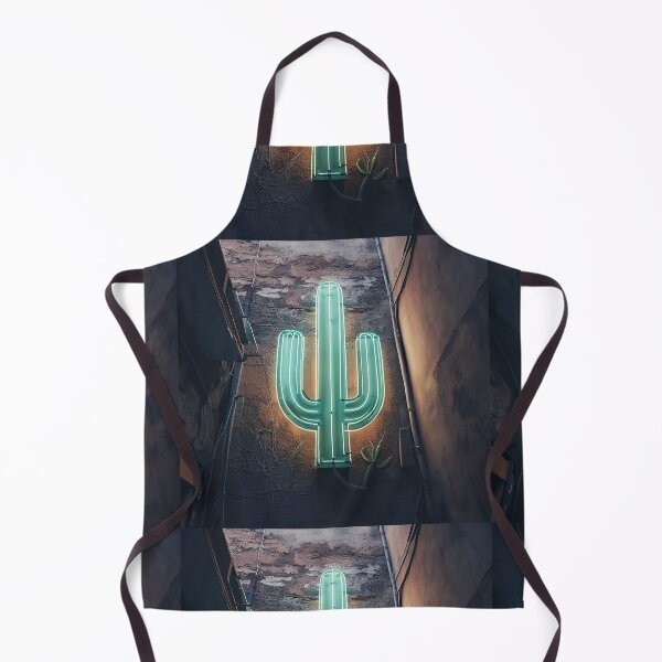 Item preview, Neon light on urban wall: green cactus designed and sold by Reinvention.