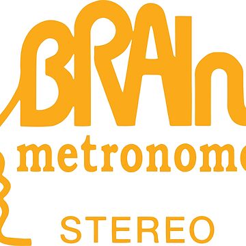 Artwork thumbnail, Brain Records logo Krautrock orange by analogue_rock