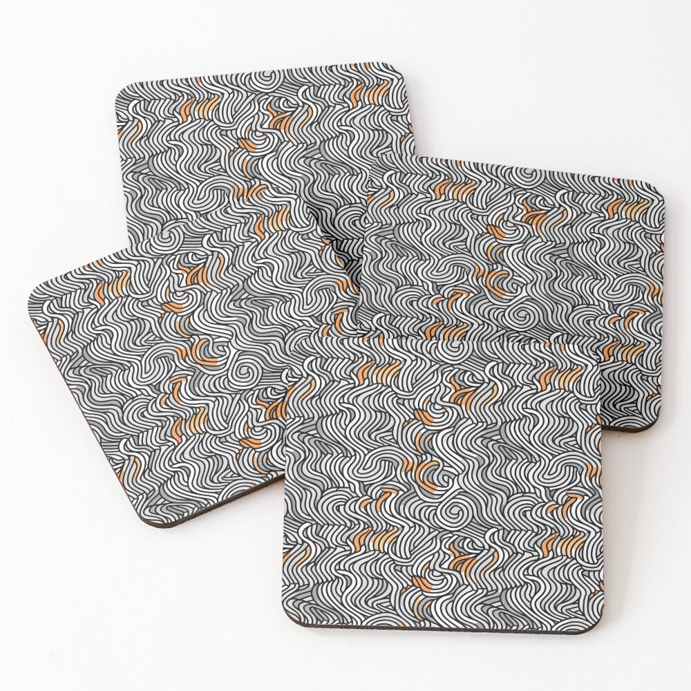 Item preview, Coasters (Set of 4) designed and sold by MidArtForge.