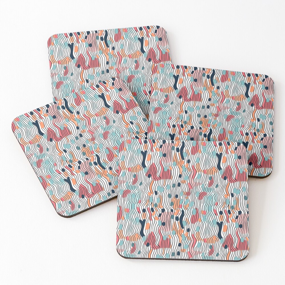 Item preview, Coasters (Set of 4) designed and sold by MidArtForge.