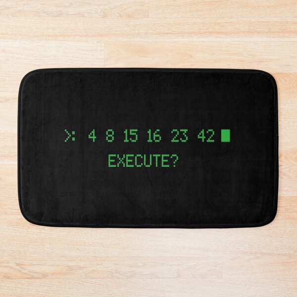 Item preview, Dharma Initiative Numbers designed and sold by Meta Cortex.
