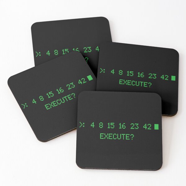 Item preview, Dharma Initiative Numbers designed and sold by Meta Cortex.