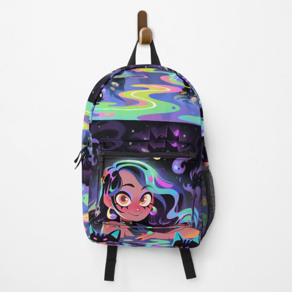 Item preview, Kawaii Rainbow Goth Water Witch designed and sold by BoudiccaLondon.