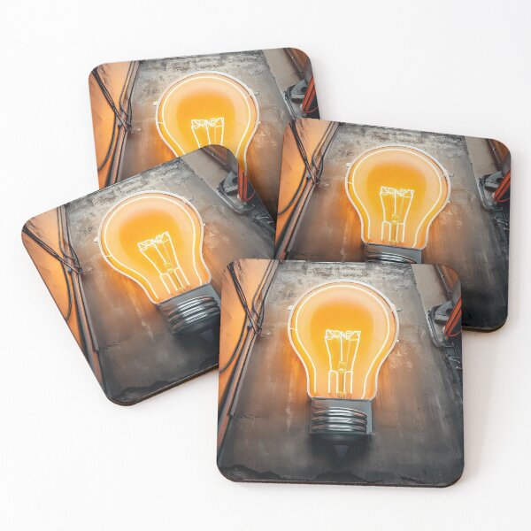 Item preview, Neon light on urban wall: blue goldfish designed and sold by Reinvention.