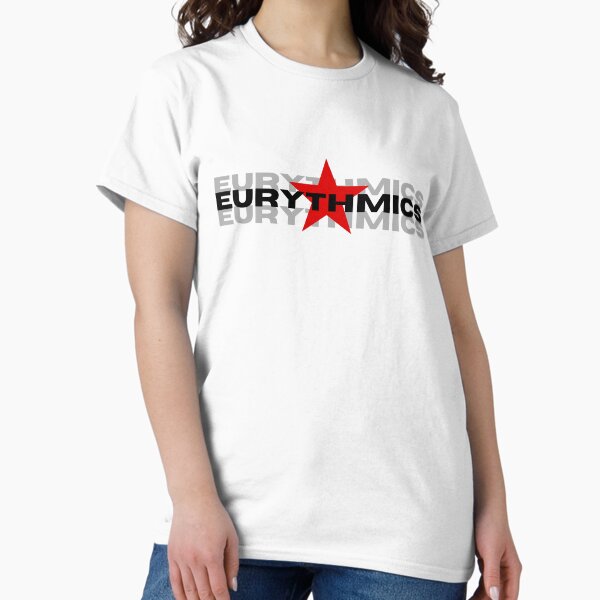 Item preview, Eurythmics Logo Typographic Black designed and sold by mendobreaker1.