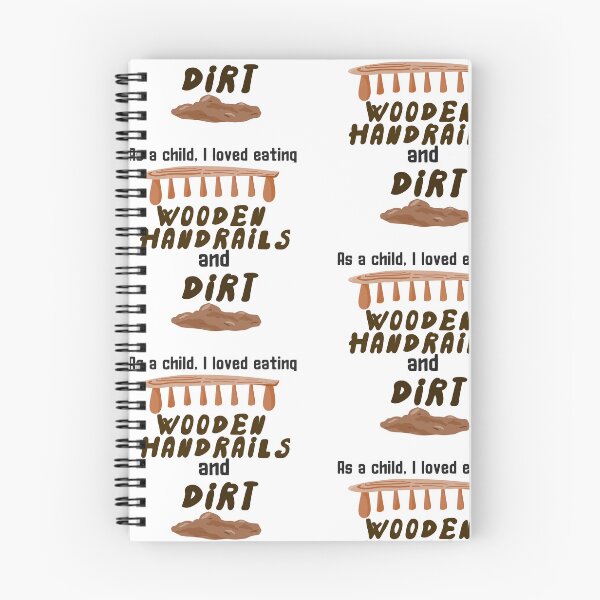 Item preview, As a child I loved eating wooden handrails and dirt sticker by DozyJov designed and sold by DozyJov.