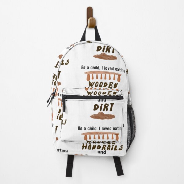Item preview, As a child I loved eating wooden handrails and dirt sticker by DozyJov designed and sold by DozyJov.