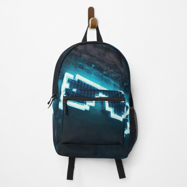 Item preview, Neon light on urban wall: pixelated sunglasses  designed and sold by Reinvention.