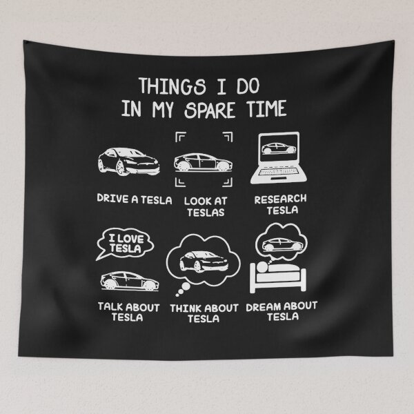 Item preview, Tesla Things I Do in My Spare Time  designed and sold by MattheGrasso.