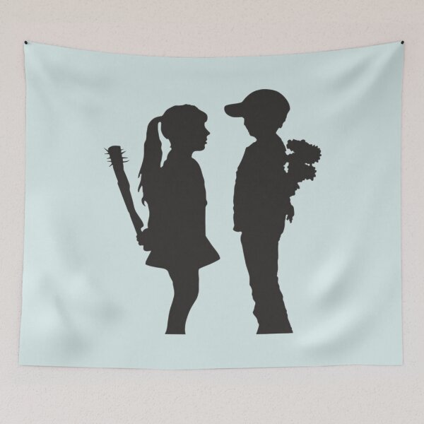 Item preview, Banksy- Boy and Girl gender stereotypes designed and sold by AudrinaBarri.