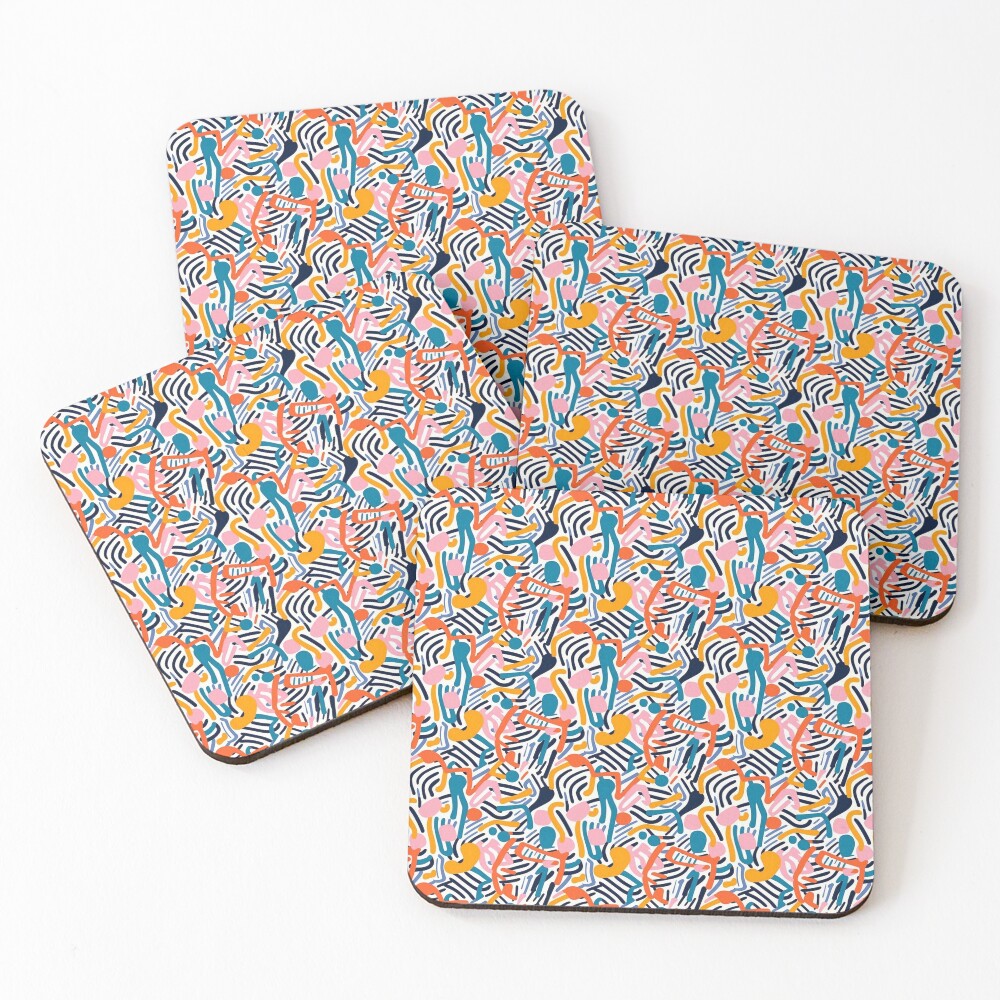 Item preview, Coasters (Set of 4) designed and sold by MidArtForge.