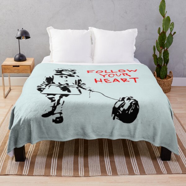 Item preview, Banksy Follow Your Heart designed and sold by AudrinaBarri.