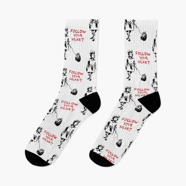 Item preview, Banksy Follow Your Heart designed and sold by AudrinaBarri.