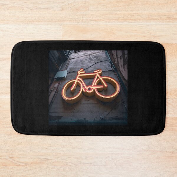 Item preview, Neon light on urban wall: red bike designed and sold by Reinvention.
