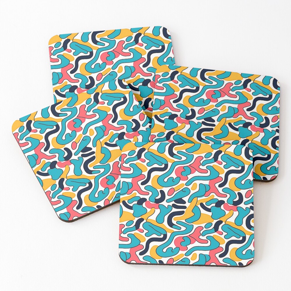 Item preview, Coasters (Set of 4) designed and sold by MidArtForge.