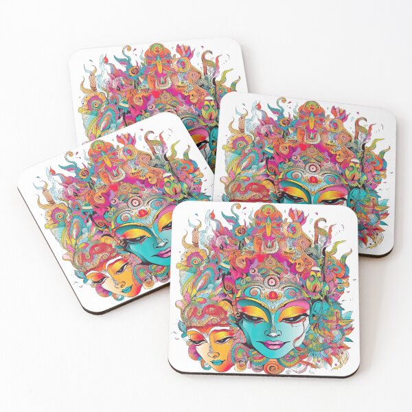 Artikelvorschau, BurmeseCatsArt: Surreal Feline Designs for Playful Cat Lovers in Vivid Colors & Whimsical Style entworfen und verkauft von DooodleGod.