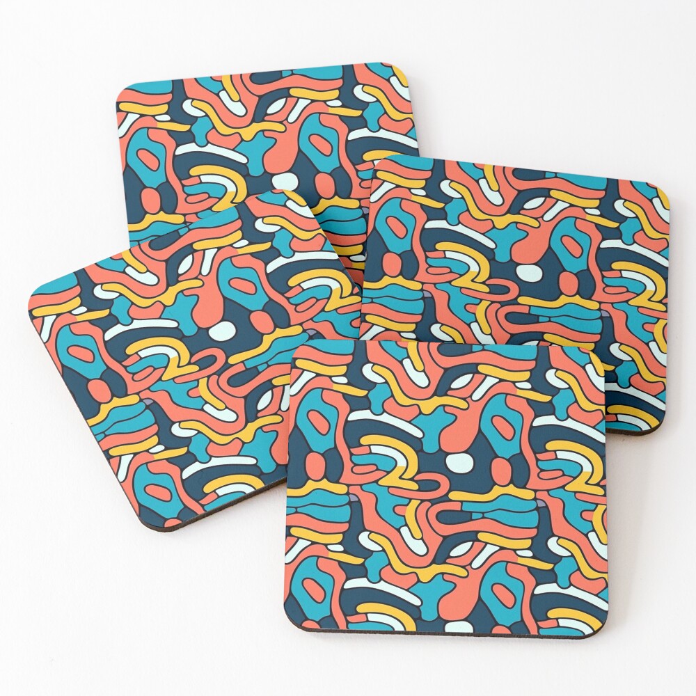 Item preview, Coasters (Set of 4) designed and sold by MidArtForge.