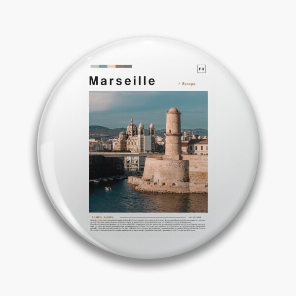 Item preview, Cartel paisaje marsella designed and sold by paulrommer.
