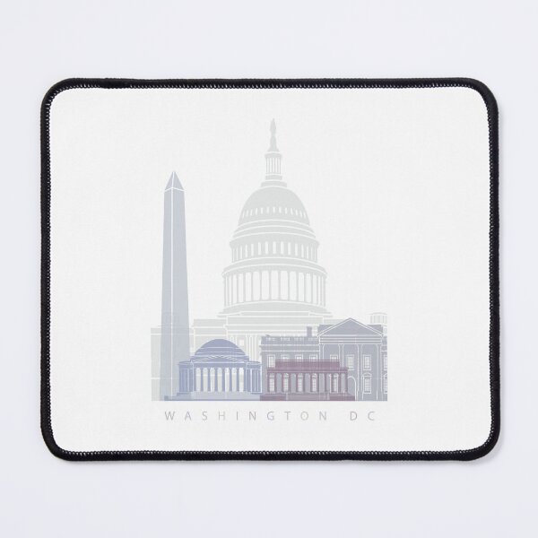 Item preview, WASHINGTON DC SKYLINE POSTER PASTEL designed and sold by paulrommer.