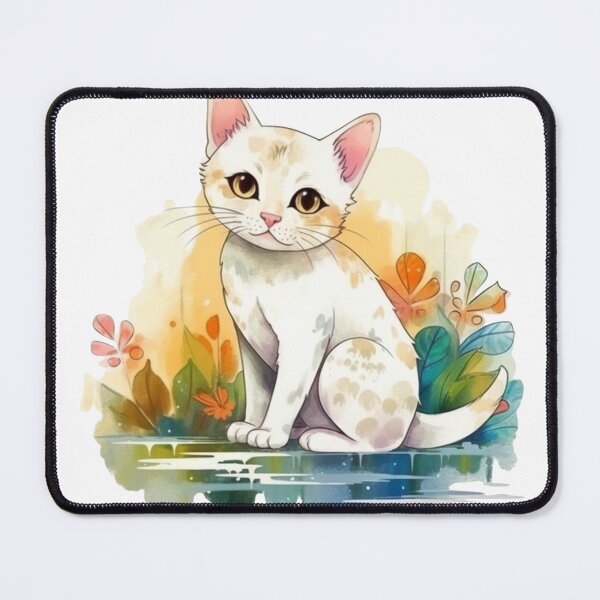 Item preview, Watercolor: Whisker-Purring Cat Breeds designed and sold by DooodleGod.