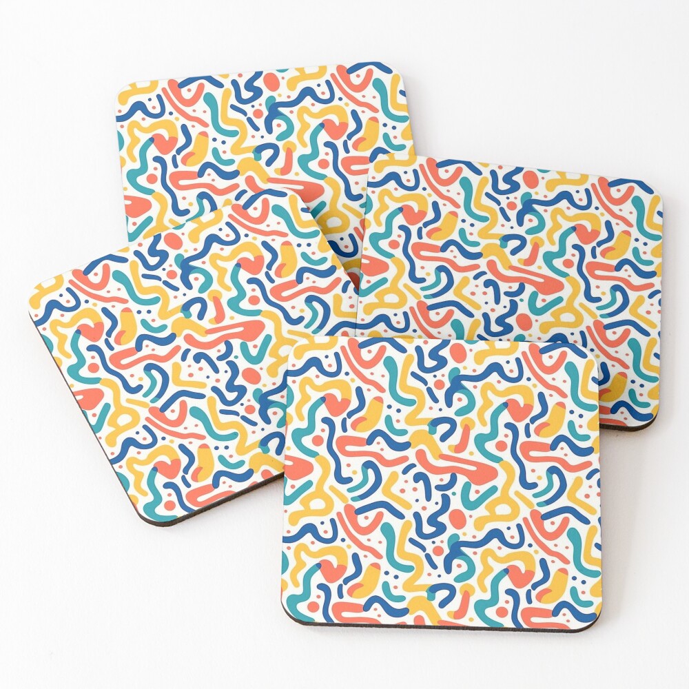 Item preview, Coasters (Set of 4) designed and sold by MidArtForge.