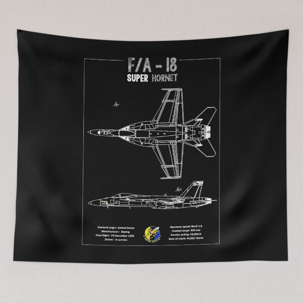 Item preview, F-18 Super Hornet Blueprint designed and sold by kenzielaboy.