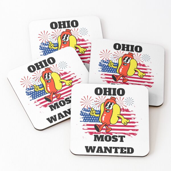 Item preview, OHIO Most Wanted Funny Wiener, 4th Of July designed and sold by ShopULove.
