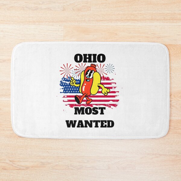 Item preview, OHIO Most Wanted Funny Wiener, 4th Of July designed and sold by ShopULove.