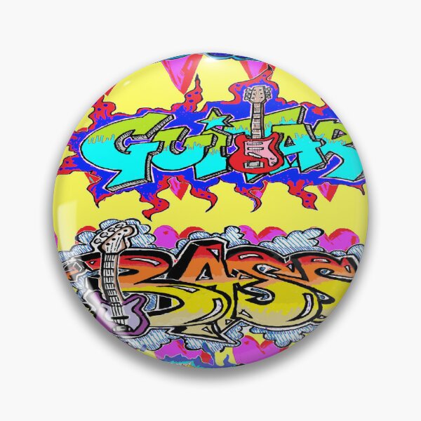 Item preview, yellow Heart Graffiti designed and sold by LowEndGraphics.