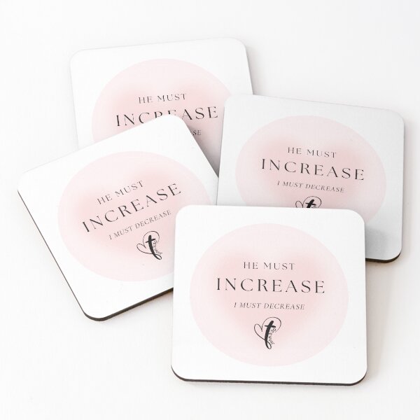 Item preview, John 3:30 - He Must Increase I Must Decrease designed and sold by Nancyanna.