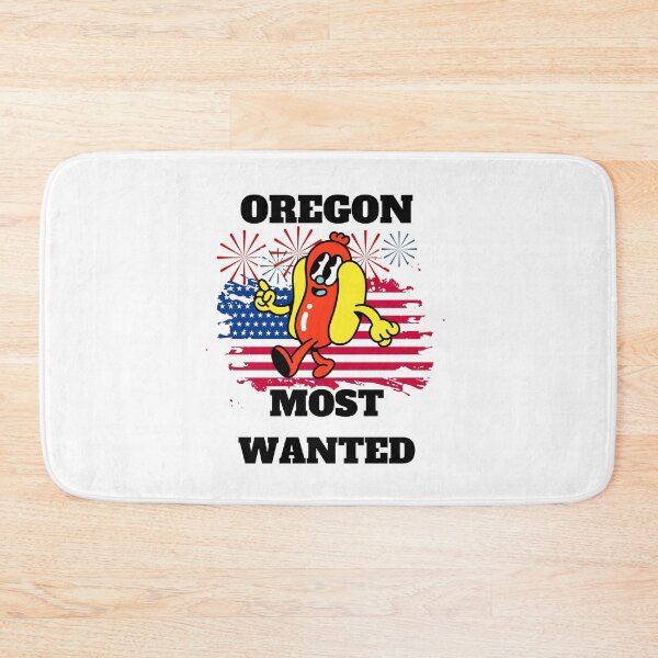 Item preview, 4th Of July, OREGON Most Wanted Wiener designed and sold by ShopULove.