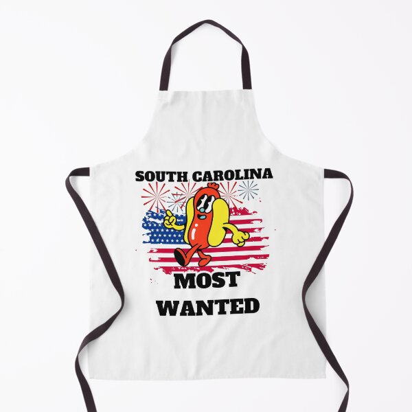Item preview, 4th Of July, SOUTH CAROLINA Most Wanted Wiener designed and sold by ShopULove.