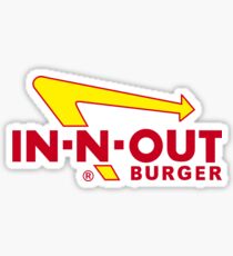 in-n-out Sticker