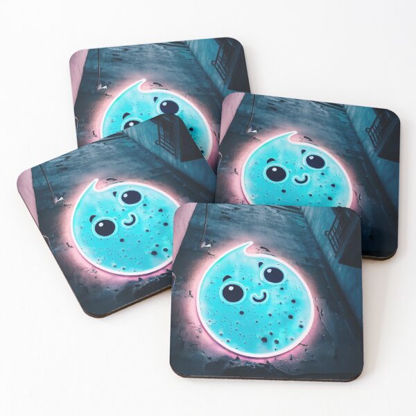 Item preview, Neon light on urban wall: smiling moon  designed and sold by Reinvention.