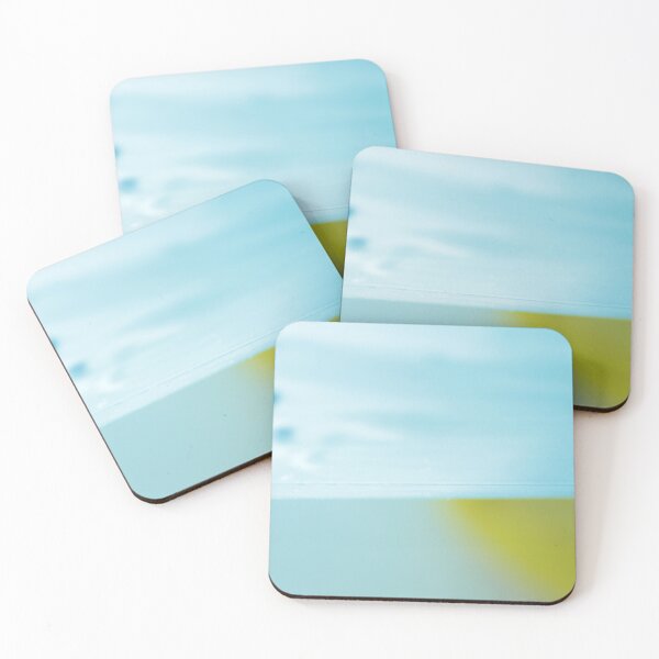 Item preview, Baby Blue Plastic Surface - Abstract Industrial Macrophotography designed and sold by AgathaZolastore.