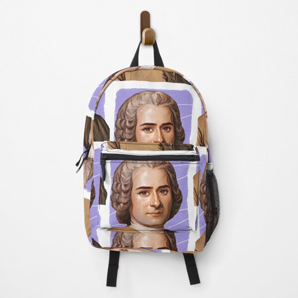 Item preview, French Philosopher Jean-Jacques Rousseau illustration designed and sold by Litstoy.