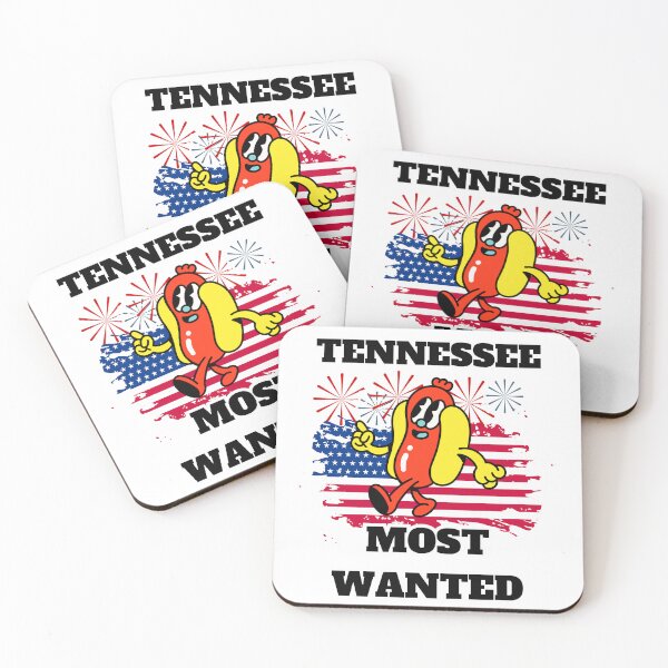 Item preview, 4th Of July, TENNESSEE Most Wanted Wiener designed and sold by ShopULove.