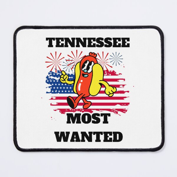 Item preview, 4th Of July, TENNESSEE Most Wanted Wiener designed and sold by ShopULove.
