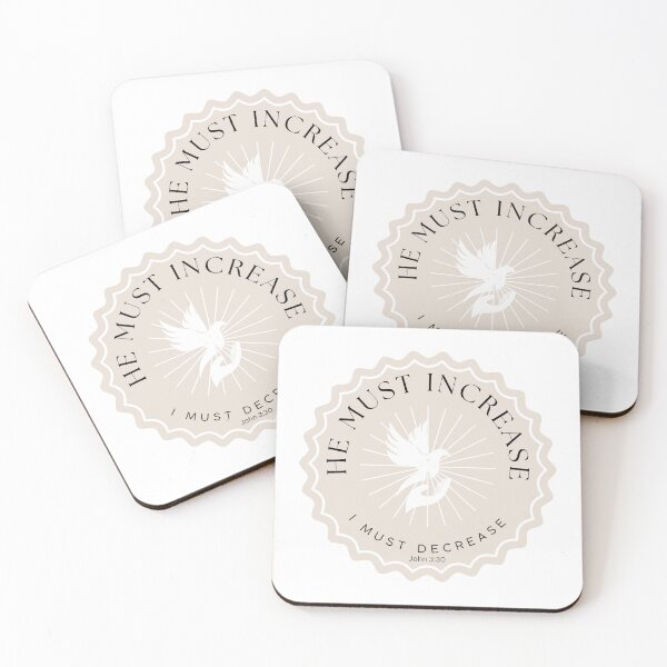 Item preview, John 3:30 - He Must Increase I Must Decrease designed and sold by Nancyanna.