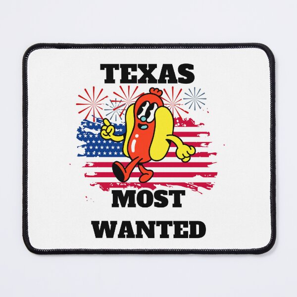 Item preview, 4th Of July, TEXAS Most Wanted Wiener designed and sold by ShopULove.